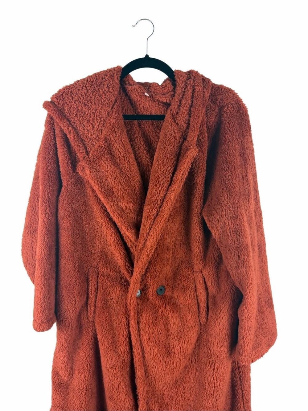 NWT Amazon Orange Rust Robe- Size XL - Picture 3 of 8